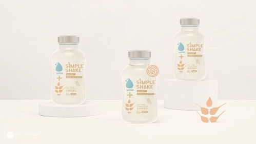 燕麥乳飲品包裝設計